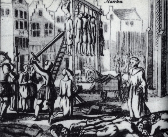 Расправа над протестантами в Антверпене
