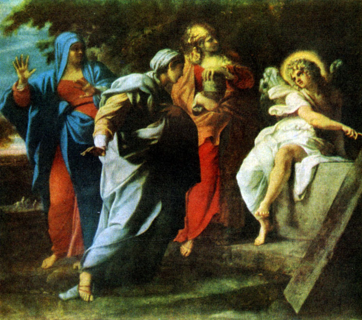 Аннибале Карраччи. Жены-мироносицы у гроба Христа (ок. 1605 г.)