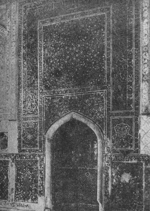 Мечеть Баленда. Михраб (XVI в.). - Бухара.