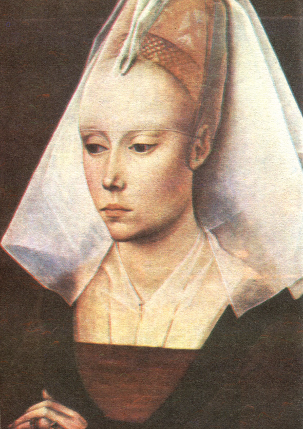 Рогир Ван Дер Вейден. Женский портрет (середина XV в.)