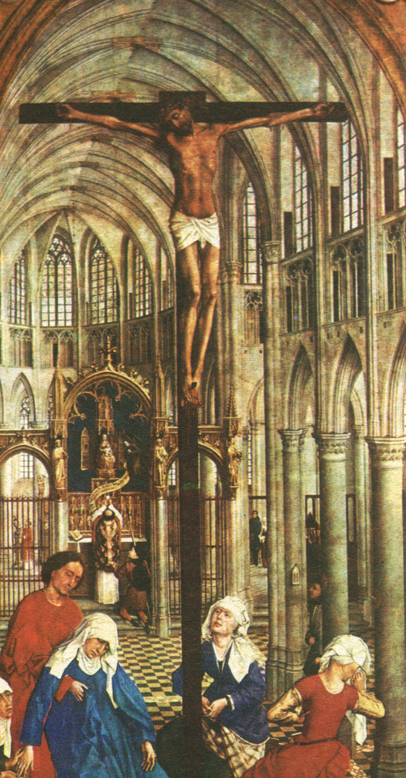 Рогир Ван Дер Вейден. Распятие (ок. 1445 г.)