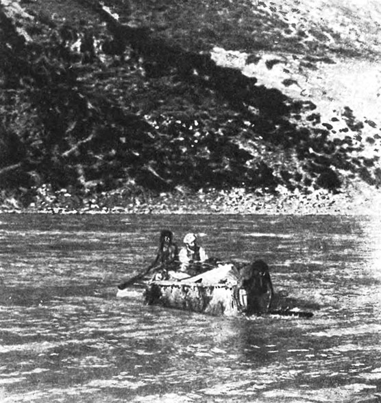 Тибетская лодка: переправа через верхний Ян-цзы-доян