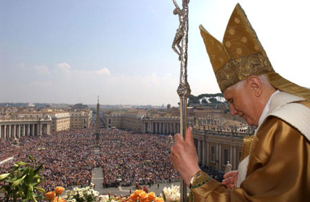 Пасхальное обращение Папы Римского. Источник The Epoch Times Украина