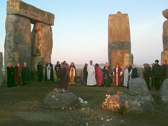 Британские друиды. Фото с сайта druidnetwork.org