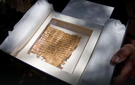 Исследователи определили имя владельца Нового Завета IV века. Фото: AP Photo/Sebastian Scheiner