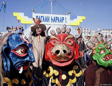 Празднование Белого месяца - Сагаалган в Бурятии //http://air-tours.ru