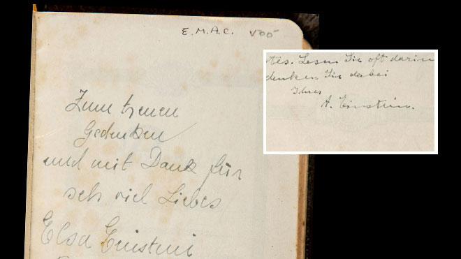 Подписанная Эйнштейном Библия продана за 68,5 тыс. долл