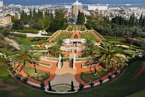 Сады Бахаи, Израиль