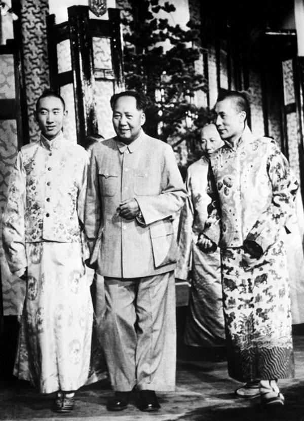 Панчен-лама X Чойкьи Гьянцен, Председатель КПК Мао Цзэдун и Далай-лама XIV Тендзин Гьяцо