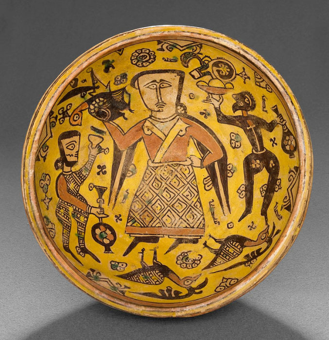 Чаша. Нишапур, Иран, 10 век. Музей исламского искусства, Катар. Дата создания 900 - 1000