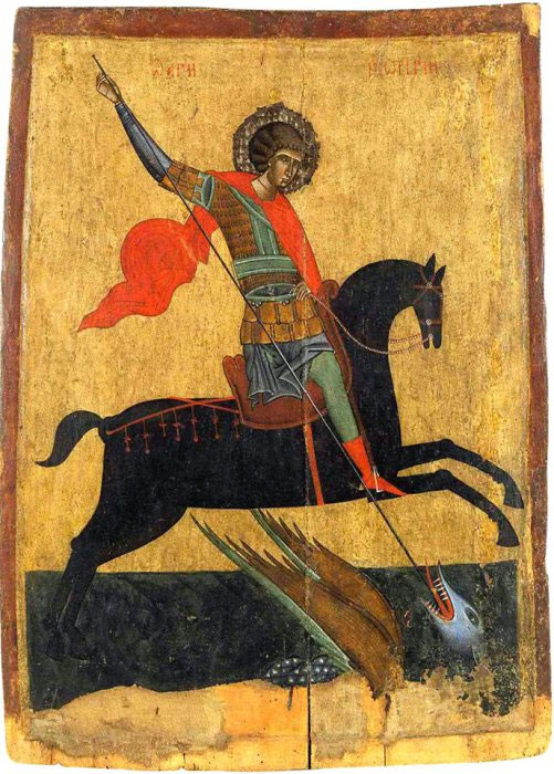 Георгий Победоносец. XIV век