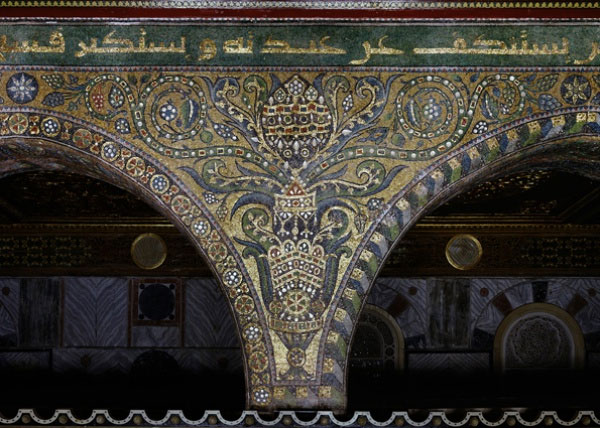 Интерьерная мозаика в мечети