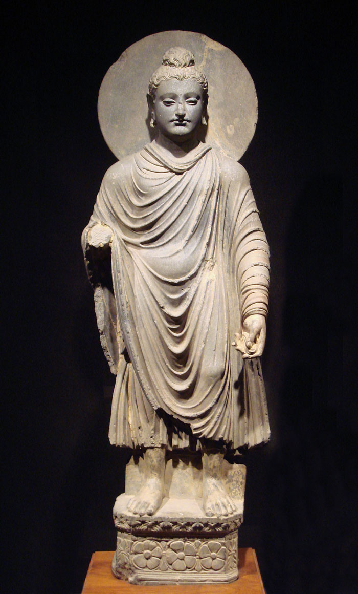 Будда Гаутама в представлении греческого мастера